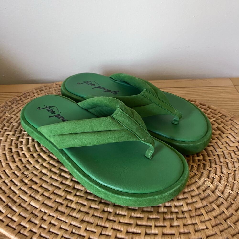 Free People Kelly Green Sandals